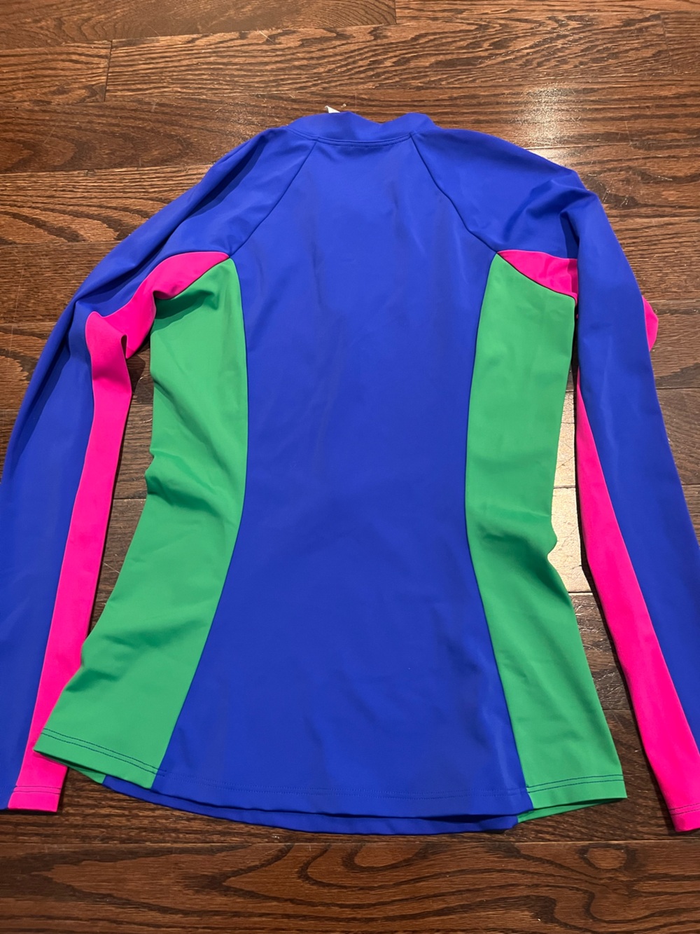 Boden Colour Block Sun Safe Raglan Sleeve Rash Vest - Picture 3 of 5
